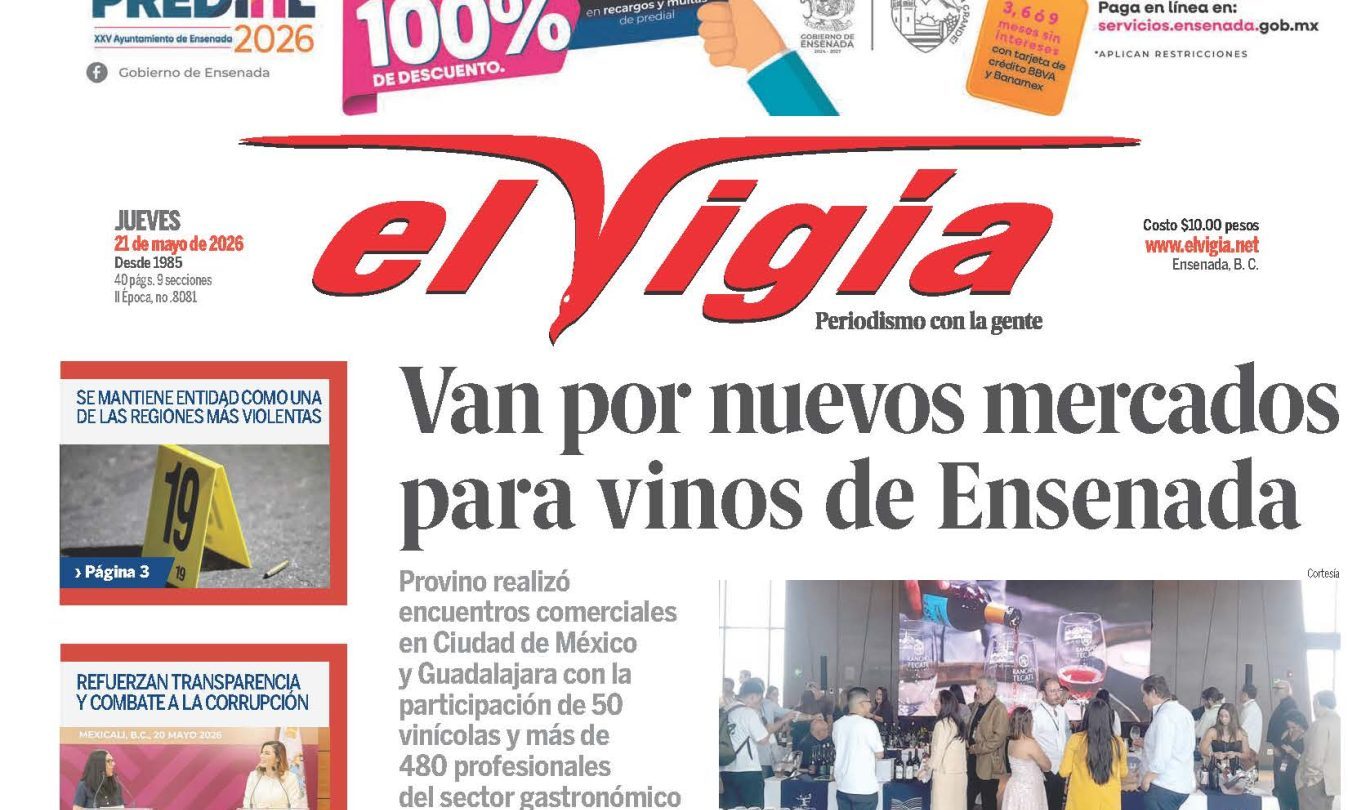 Van por nuevos mercados para vinos de Ensenada