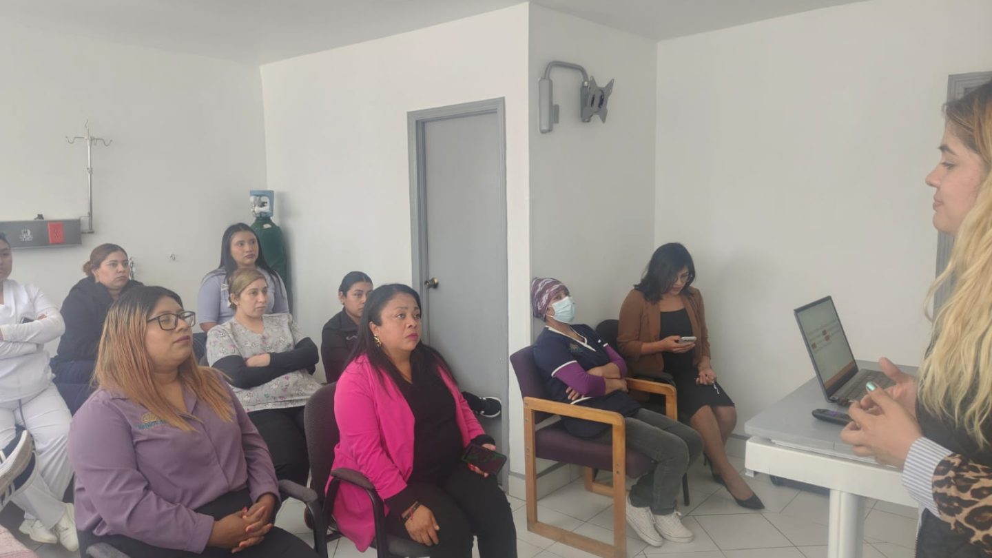 Capacitan personal en “Punto Naranja”
