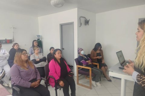 Capacitan personal en “Punto Naranja”