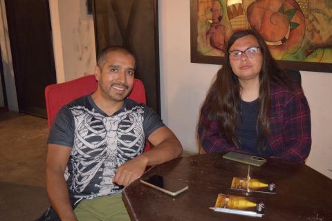 Itzel Cisneros y Kiara Meza.