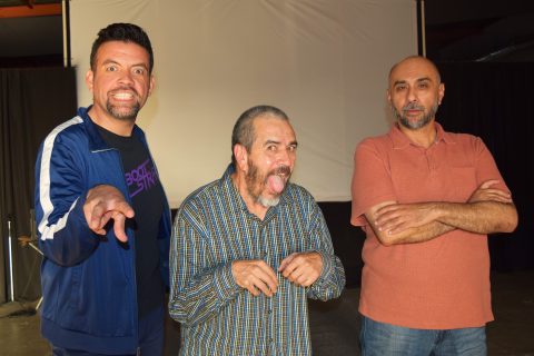 Javier Posada, Luis Gerardo Cervantes y Armando Canizalez.v