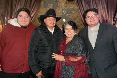 La familia Ochoa Ramírez asistió al festejo.