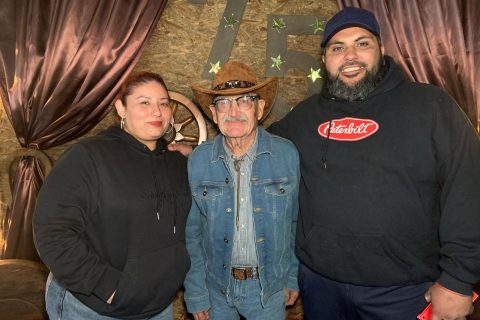 Mireya Fonseca, Gabino Ramírez y Rodrigo Gutiérrez.