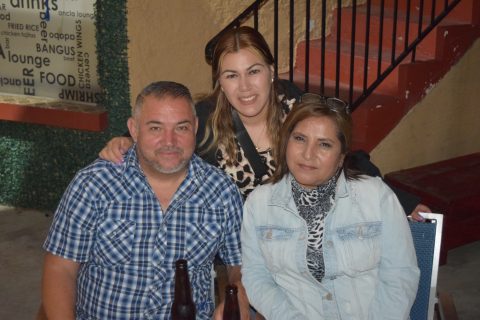Luis Enrique Alvarado, Karla Zavala y Elena Ponce.