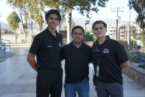 Ricardo Herrera, Gerardo Reyes y Jireh Silva.