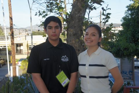 Ángel Pérez y Mariana Félix.
