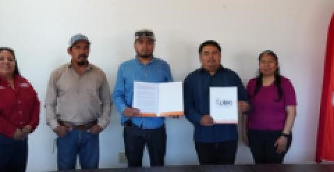 Firman convenio UIBC y agrícola