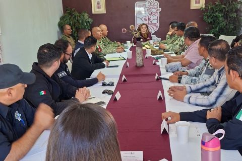 Refuerzan coordinación en materia de seguridad