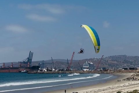 Promoverán vuelos de parapente con motor