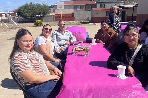 Las madres de familia disfrutaron su festejo.