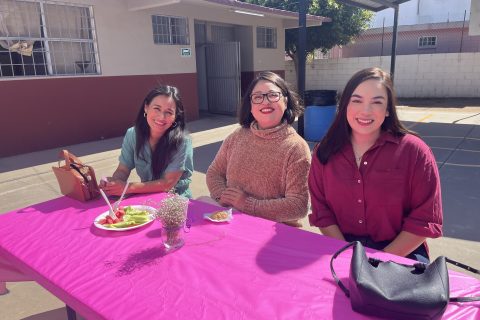 El festejo fue para celebrar a las madres en su día.