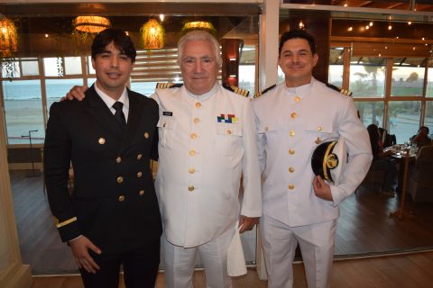 Omar Rodríguez, Julio Casas y Jorge Angulo. 