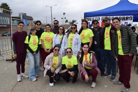 El equipo de Servicios Médicos Municipales estuvo al pendiente durante la jornada deportiva.
