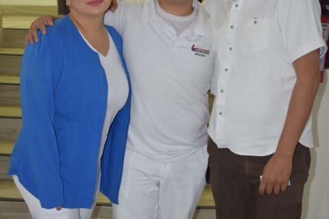Alma Guevara, Elías Buelna y Luis José Romero.