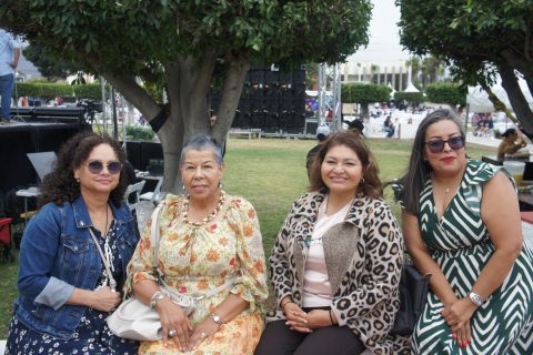 Magali Velázquez, Rafaela Quesada, Irma Brizuela y Yesenia Bravo.