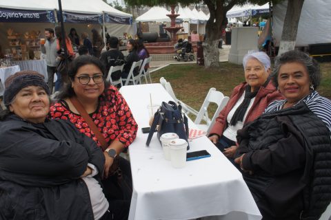 María Rentería, Vanessa Ensaldo, Clara Martínez y Pilar Ensaldo.
