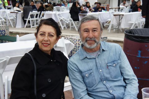Lupita Navarro y Julio Zair.