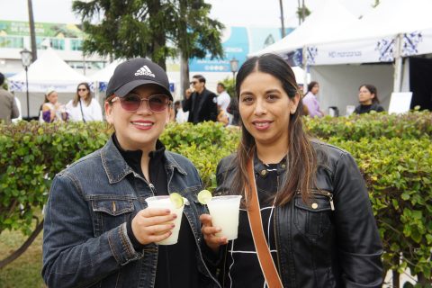 Cindy López y Verónica Álvarez.