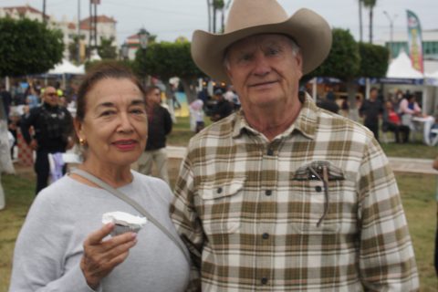Rosa María Ruiz y Esmo Sandoval.