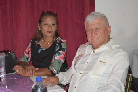 Viena Galarza y Manuel Cota. 