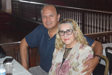 Humberto Cervantes y María Elena Ceseña. 