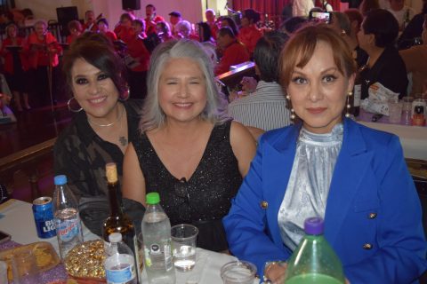 Leticia Villavicencio, Clara Castro y Esperanza Limones. 