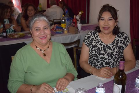 Luz Adriana Arenas y Miriam Domínguez. 