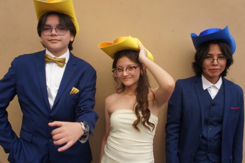 Héctor, Lía y David.