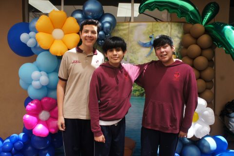 Maximiliano, Omar y Adrián.