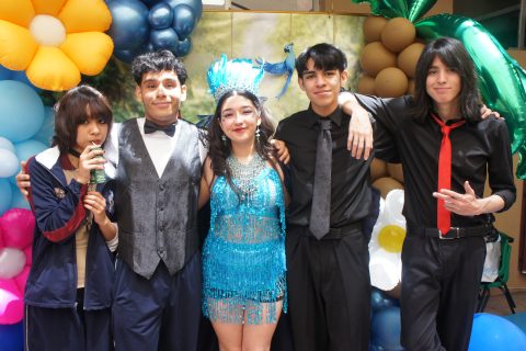 Aitana, Alexander, Viviana, Isaac y Uziel.