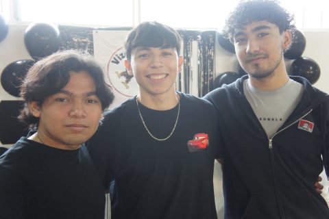 Ángel, Jiankarlo y Daniel.
