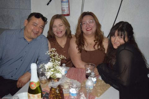 Alfredo Villa, Rita Barboza, Evelyn Villa, Ailyn Barboza.