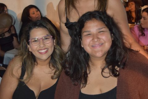 Alicia Barboza, Priscila Barboza y Abigail Barboza.