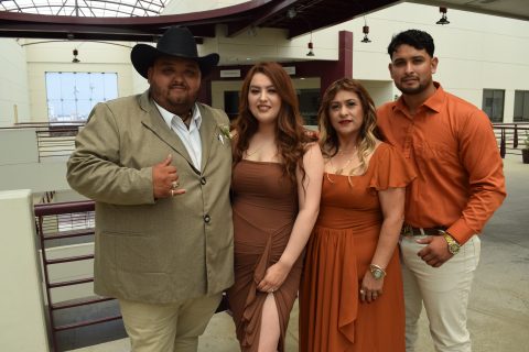 Guillermo Barboza, Adriana Hernández, Adriana Barboza y Jorge Daniel Barboza.