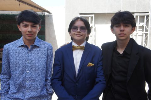 Saíd, Héctor y Sebastián.