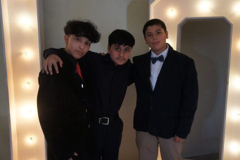 Isaac, Diego y David Emiliano.