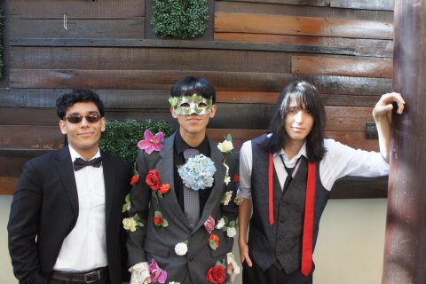 Isaac, Luciel y Pimentel.