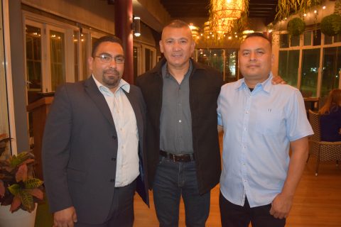 José Luis Solis, Luis Verdugo y Mauricio Pablo. 