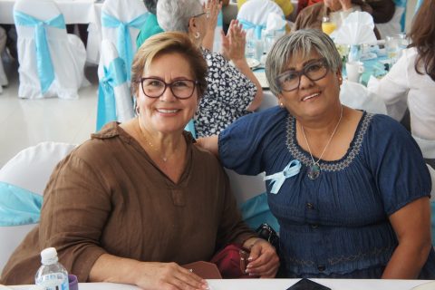 Anabel Jiménez y Elidé Jaurégui.