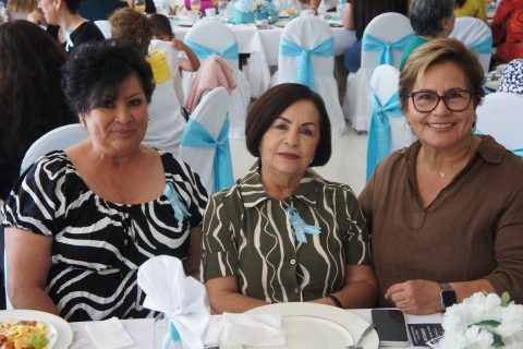 Lili Jiménez, Alma Ruiz y Anabel Jiménez.