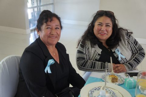 Socorro Pacheco y Rosa María Valverde.