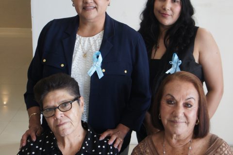 Alejandrina Carpio, Armida Rochín, Guadalupe Mendoza y Verónica Arce.