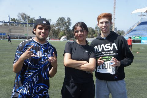 Diego Sánchez, Luisa Celaya e Iván Robles.