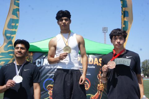 Manuel Fong, Leobardo Cruz y Abraham García.