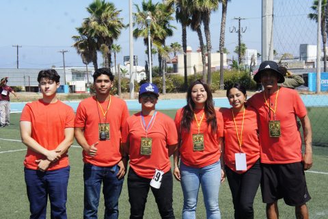 Ángel Vizcarra, Saúl Flores, Victoria Araiza, Anaí García, Jimena Torres y Alberto González.