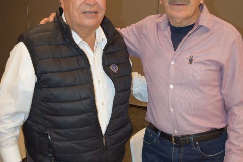 Oscar Boggeano y Rodolfo Flores.
