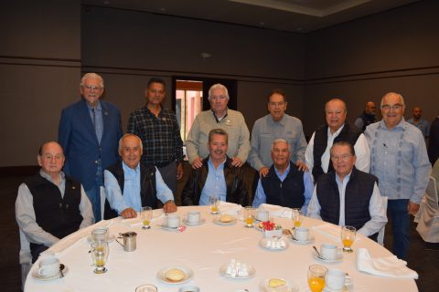 Mario Ruanova Zárate, Juan Manuel Falcón, Julio Casas, Miguel De Rueda, Oscar Boggeano, Jesús Del Palacio, Eduardo Hernández, Carlos Tavares, Luis Alonso Díaz, Chucho Ramos y Fernando Arjona.