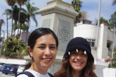 Leticia España y María José Lara.