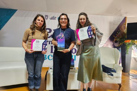 Ana Fuente, Miriam Álvarez y Andrea Chapela. 