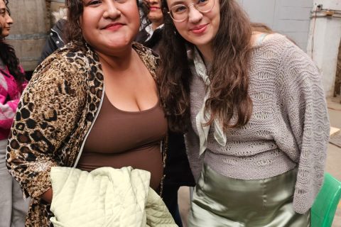 Isabel y Andrea.